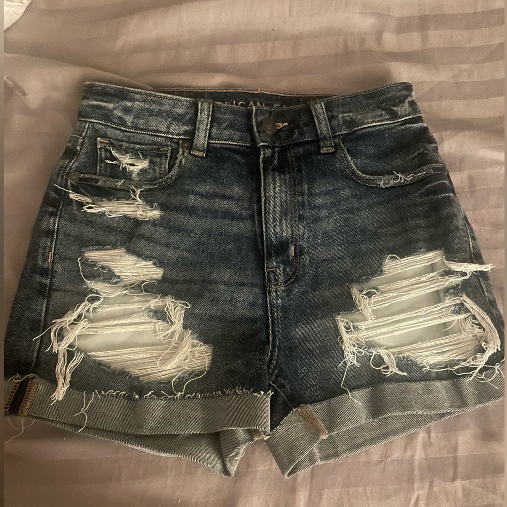 American Eagle Denim Shorts, Size 2 NEVER WORN